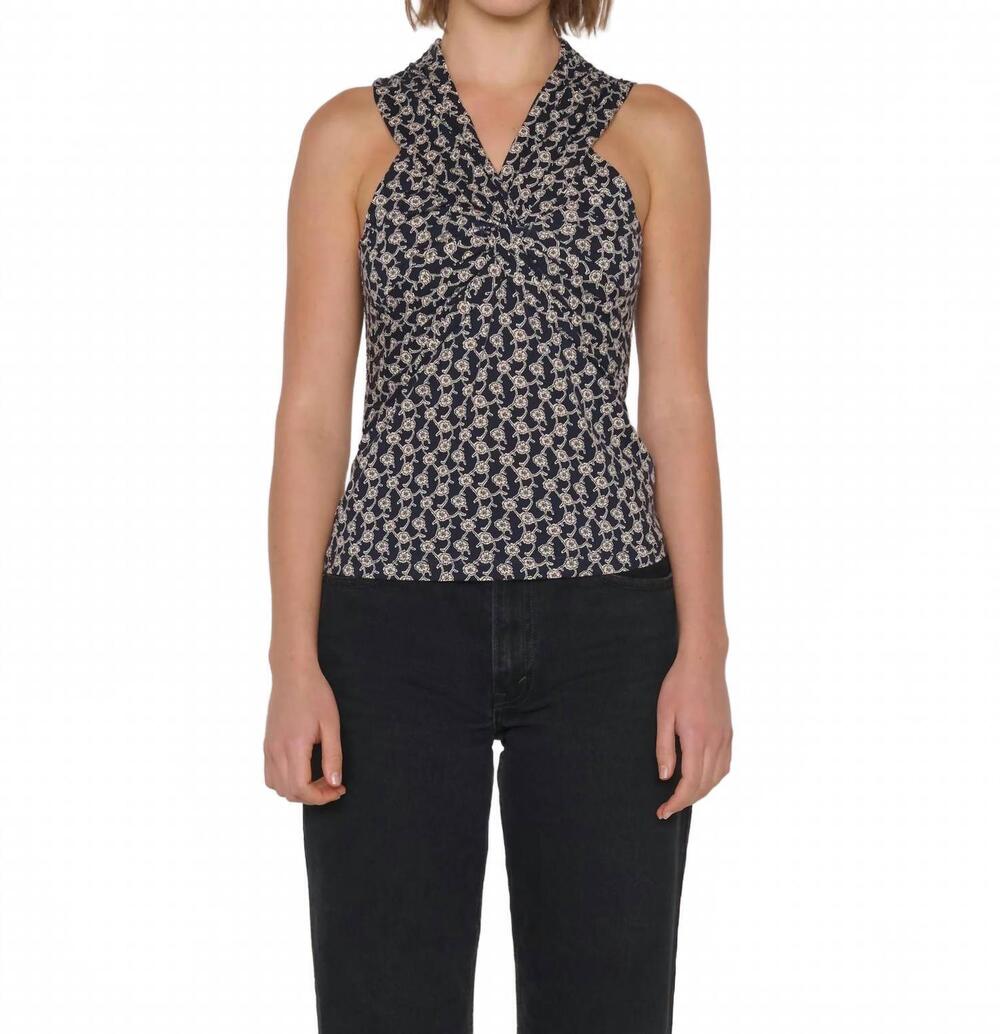 NEW NATION LTD anais halter tank in tuscan floral